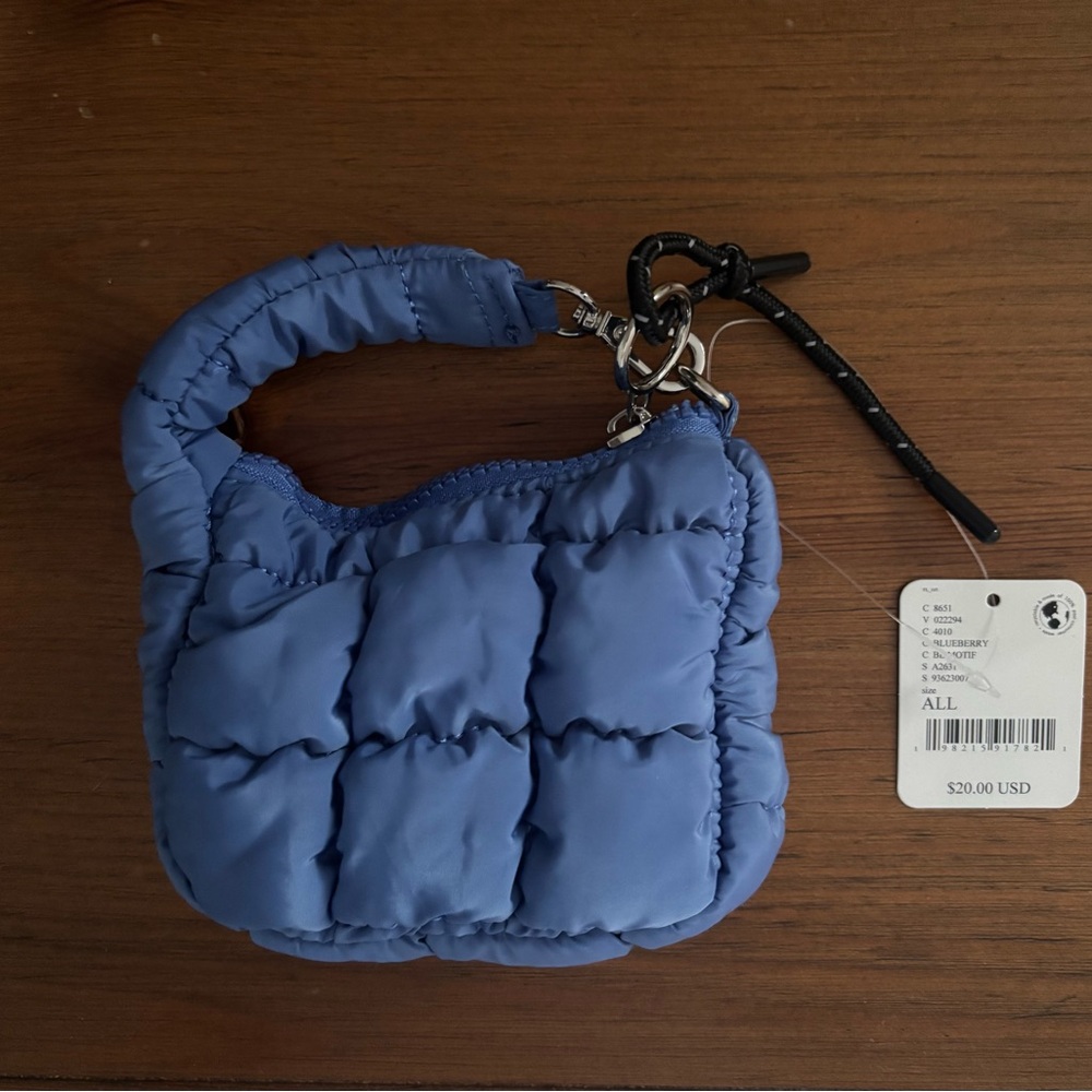 Free People Blue Mini Bag
